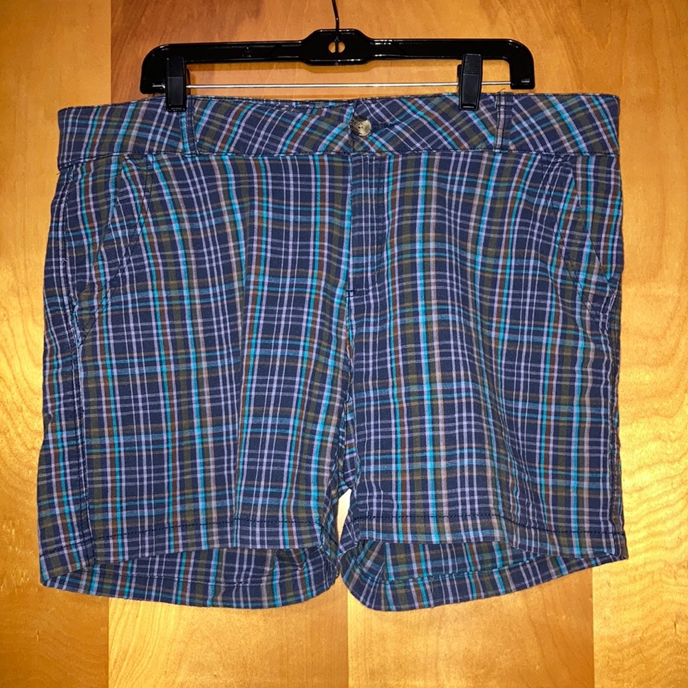 Purple & More Plaid Shorts